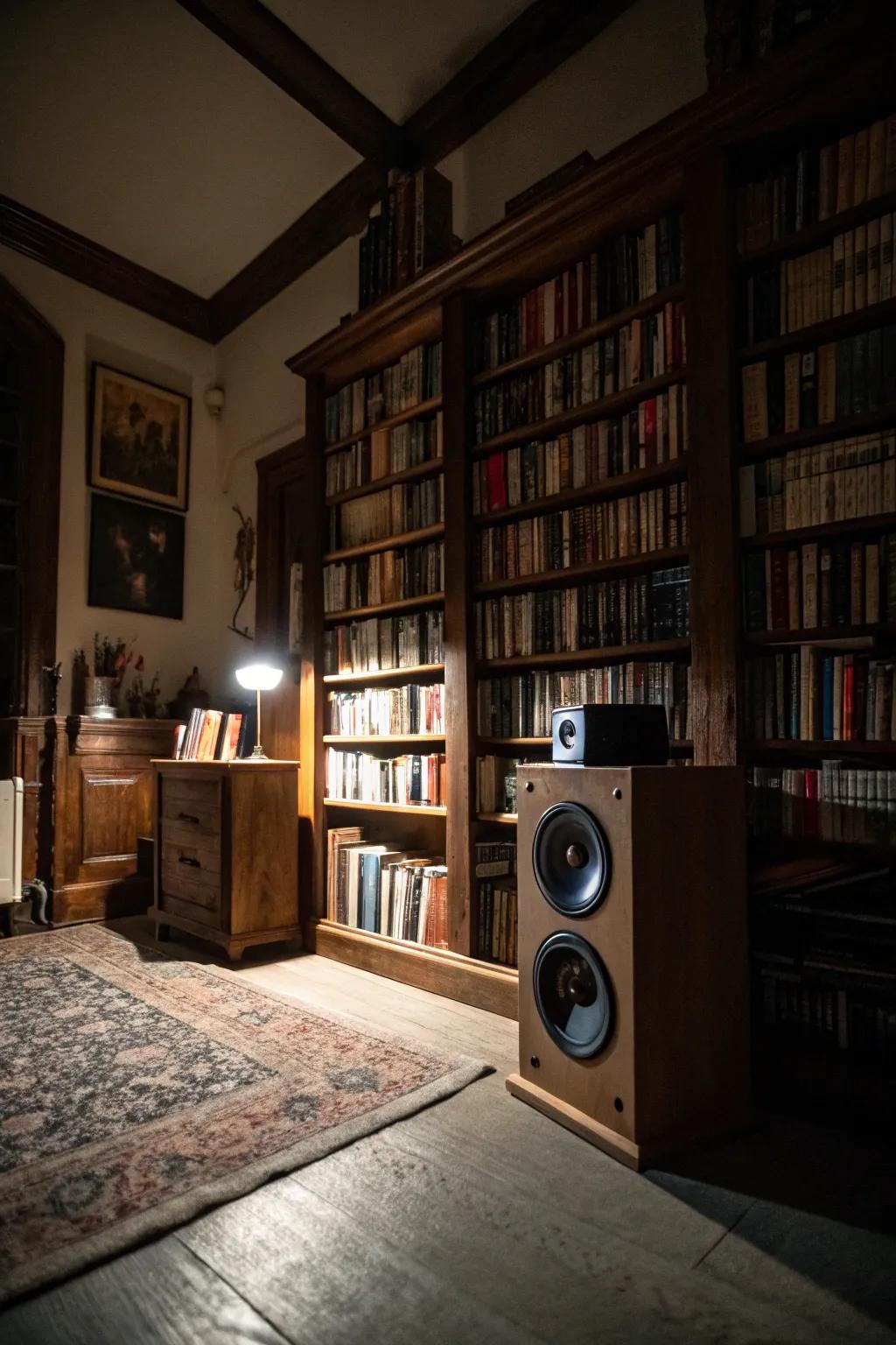 Sound design elevates the spooky atmosphere.