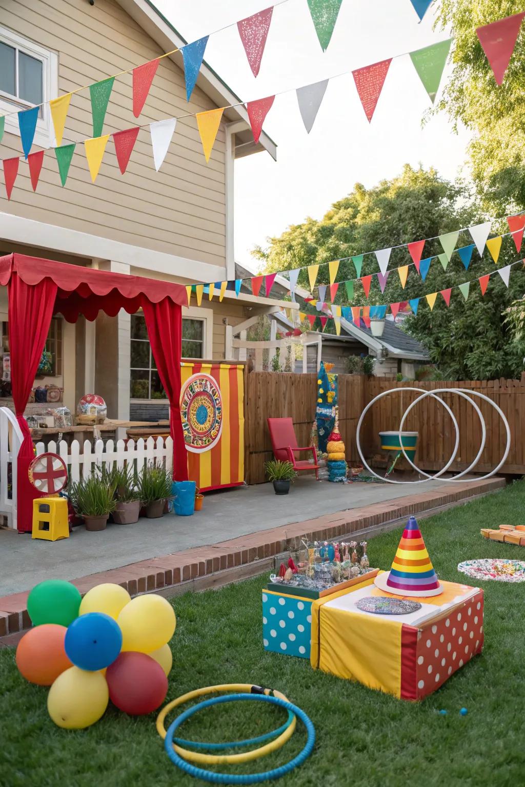Embrace the enjoyment of a Halloween fair at home.