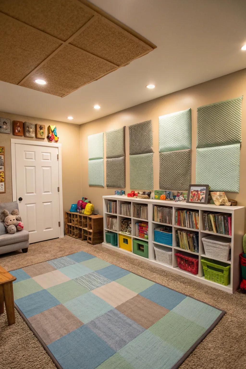 Prioritizing acoustic improvements for a restful setting.