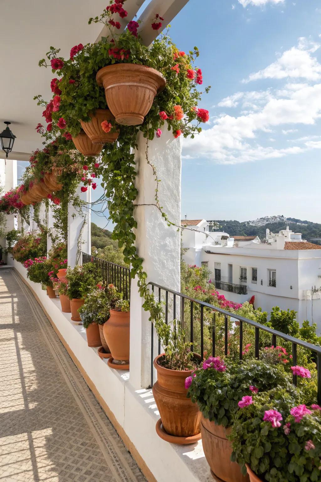 Outside aspects can change your area into a Mediterranean oasis.