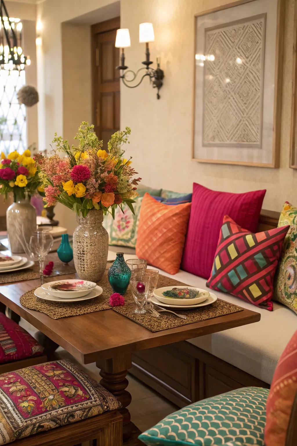 A burst of tint can impart vibrancy to a subtle space.