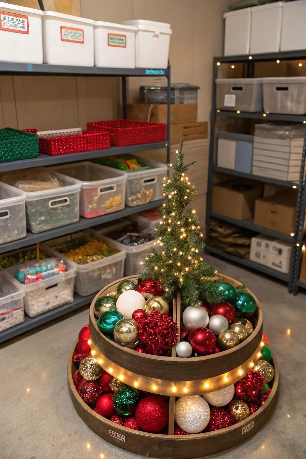 Christmas decorations made easy.