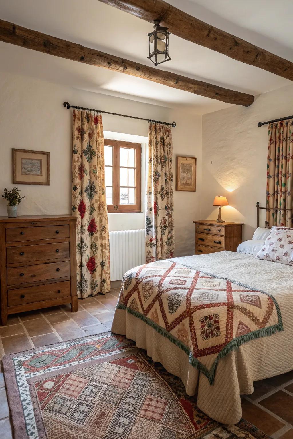 Varied textures make for a welcoming and dynamic atmosphere.