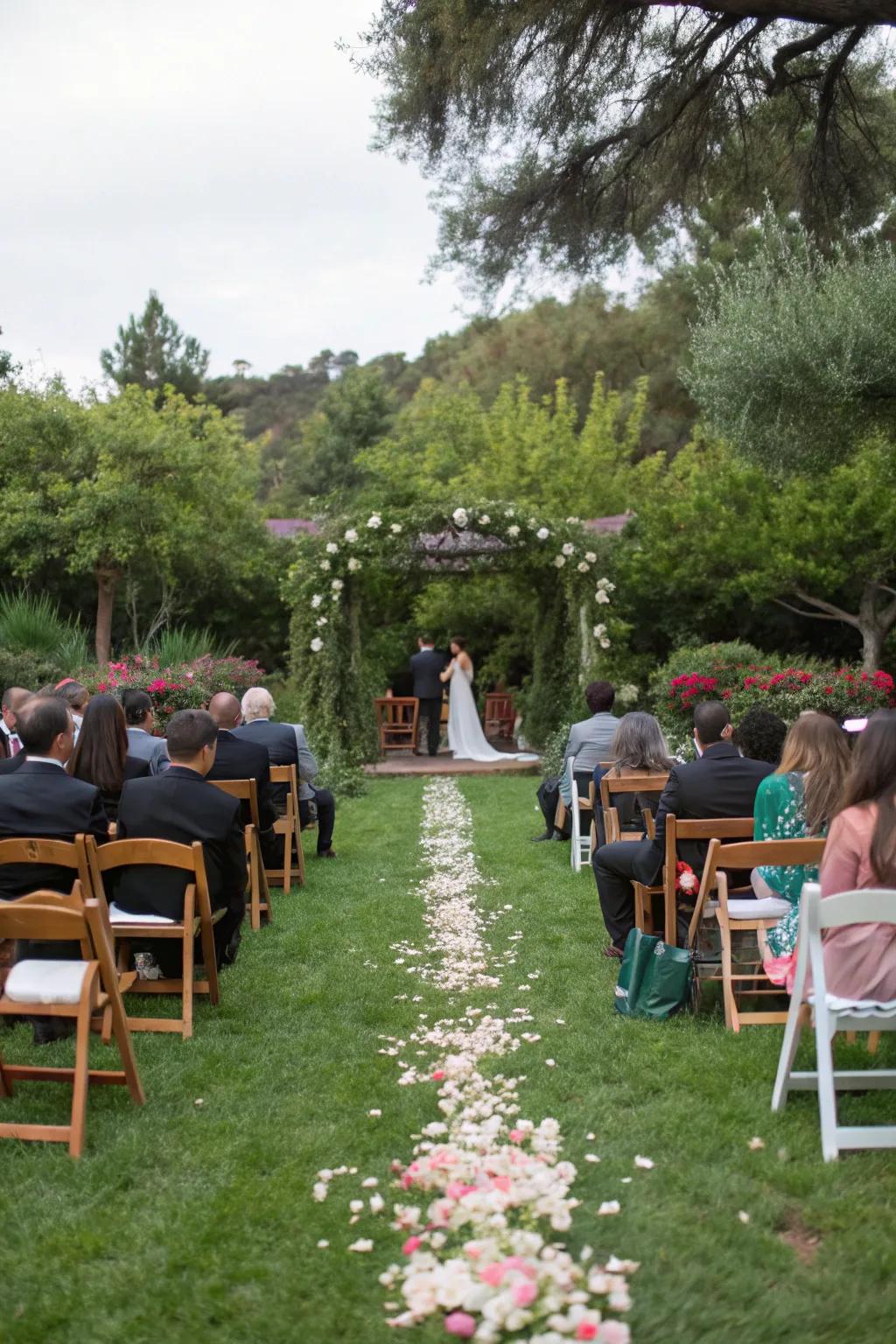 Achieve a relaxed vibe using mismatched seating.