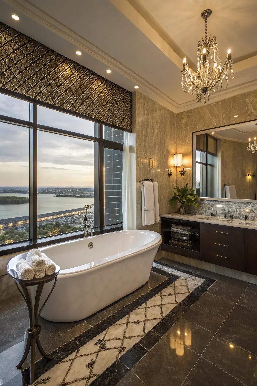 Turn your bathroom into a personal spa.