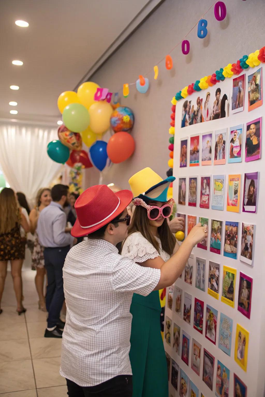 Props infuse a playful and interactive element to your picture display.