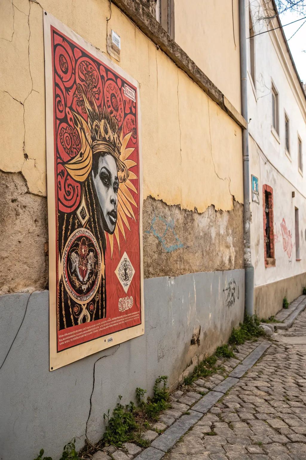 Handmade wall art adds a personal touch to your decor.