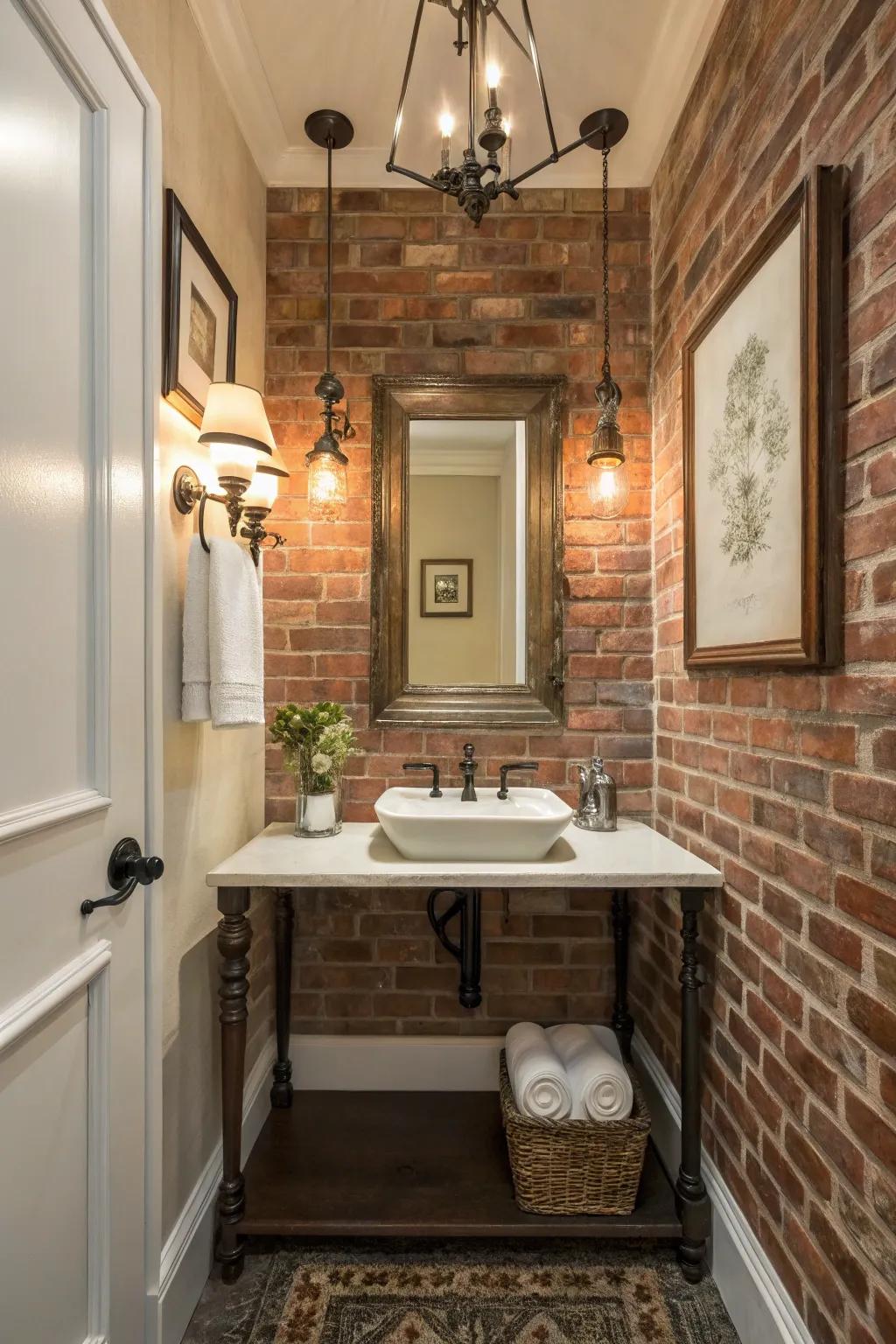 Rock surfaces deliver countryside charm.