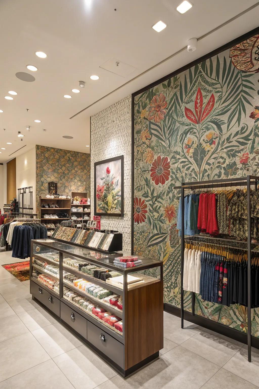 Highlight walls captivate attention and enhance product displays.