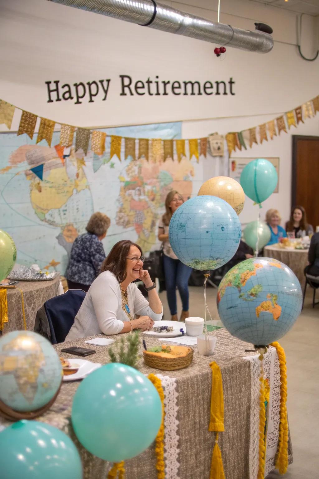 Travel-related decorations for individuals with a passion for travel.
