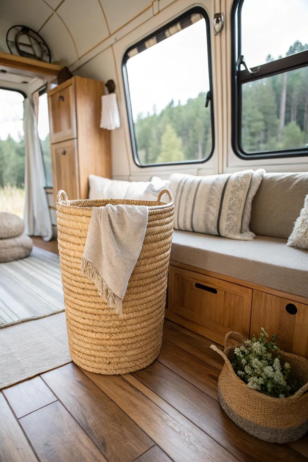 An eco-friendly hamper for the environmentally conscious RV traveler.