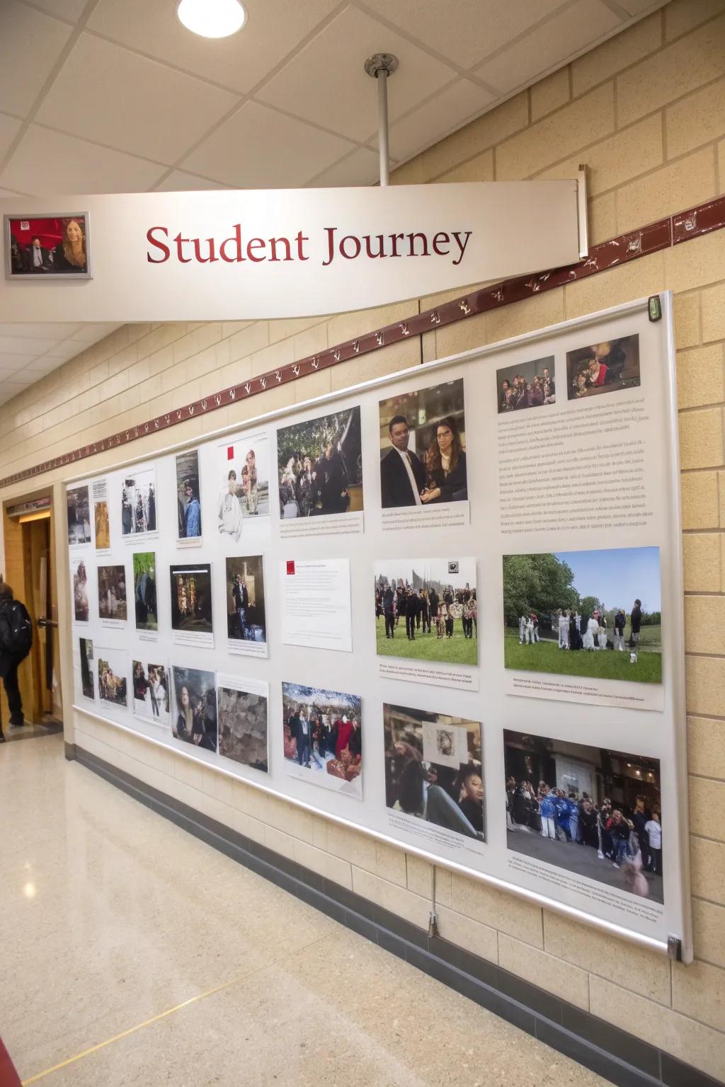 Honor progress through a photographic account of cherished instances.
