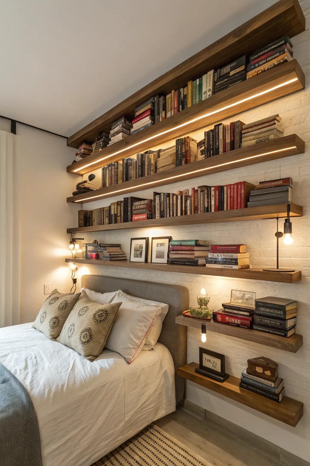 Elevate Your Space With Stylish Floating Bookshelf Designs For Every Home Elevate Your Space With Stylish Floating Bookshelf Designs For Every Home