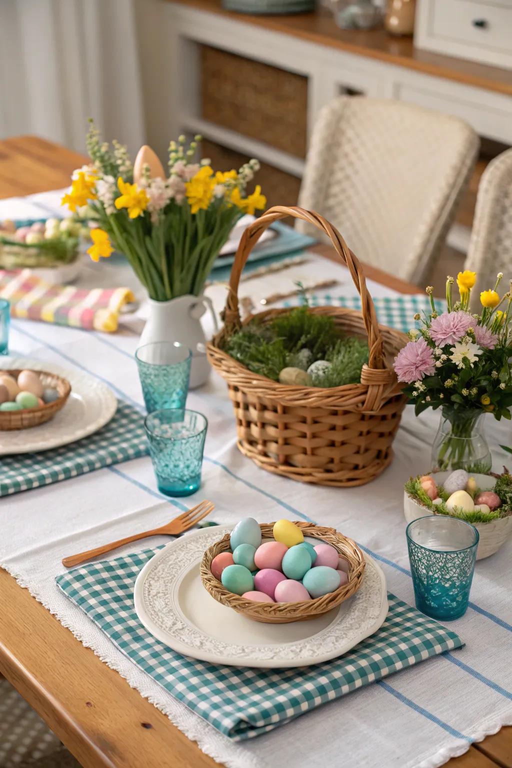 Checkered designs spark joy.