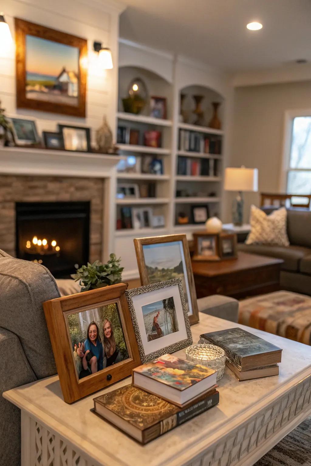 Unique details make the living room uniquely yours.