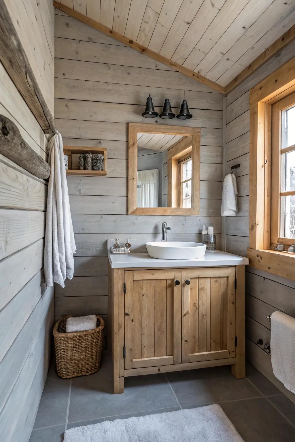 A coordinated color palette unifies the area.