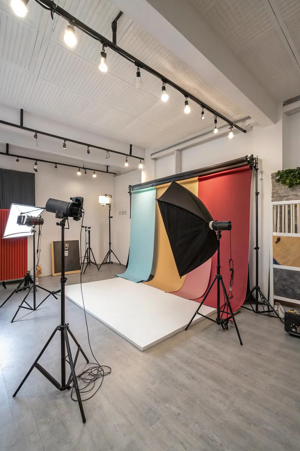 A photo studio tailored for creative photography.