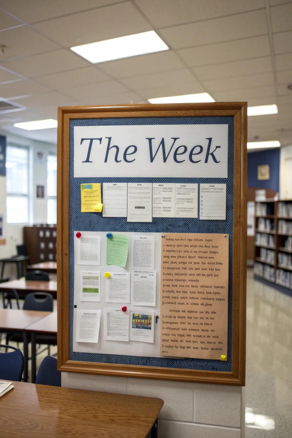 An inspiring inspiration of the week adds thoughtful insight.