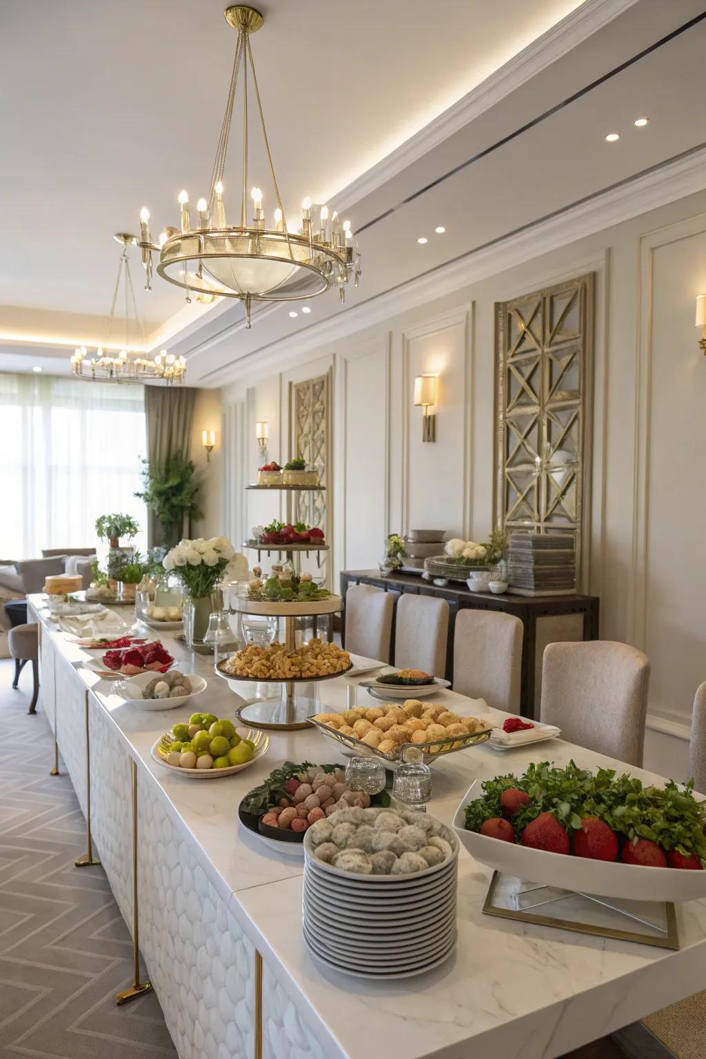 Symmetrical arrangements create harmony and beauty.