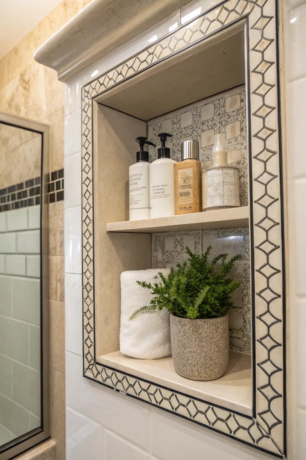 Feature border draws attention to design elements.