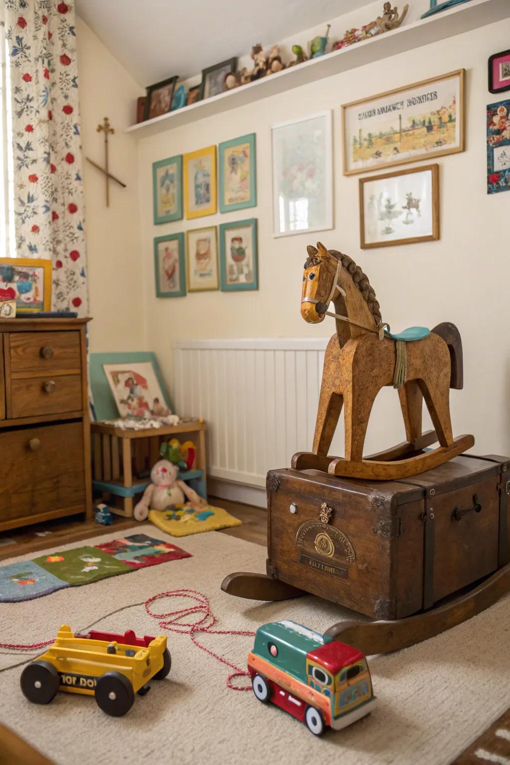 Secondhand finds add unique charm.