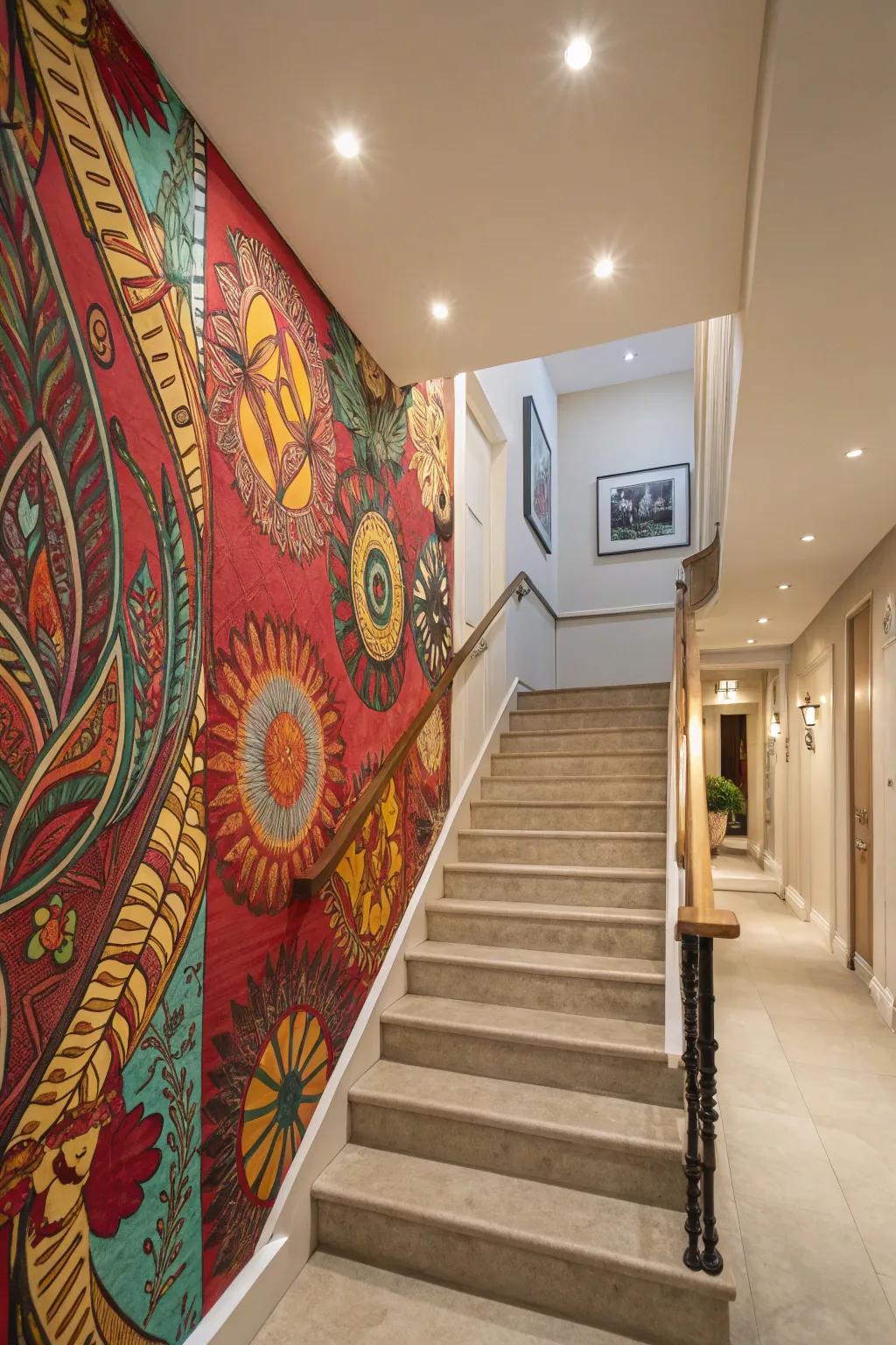 Feature walls can dramatically enhance a space.