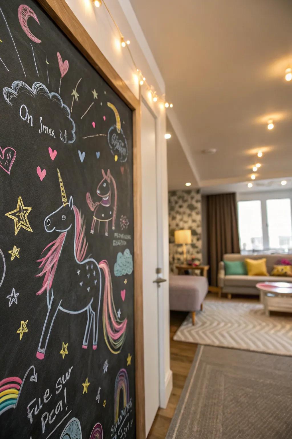 An interactive drawing space for creative doodles.