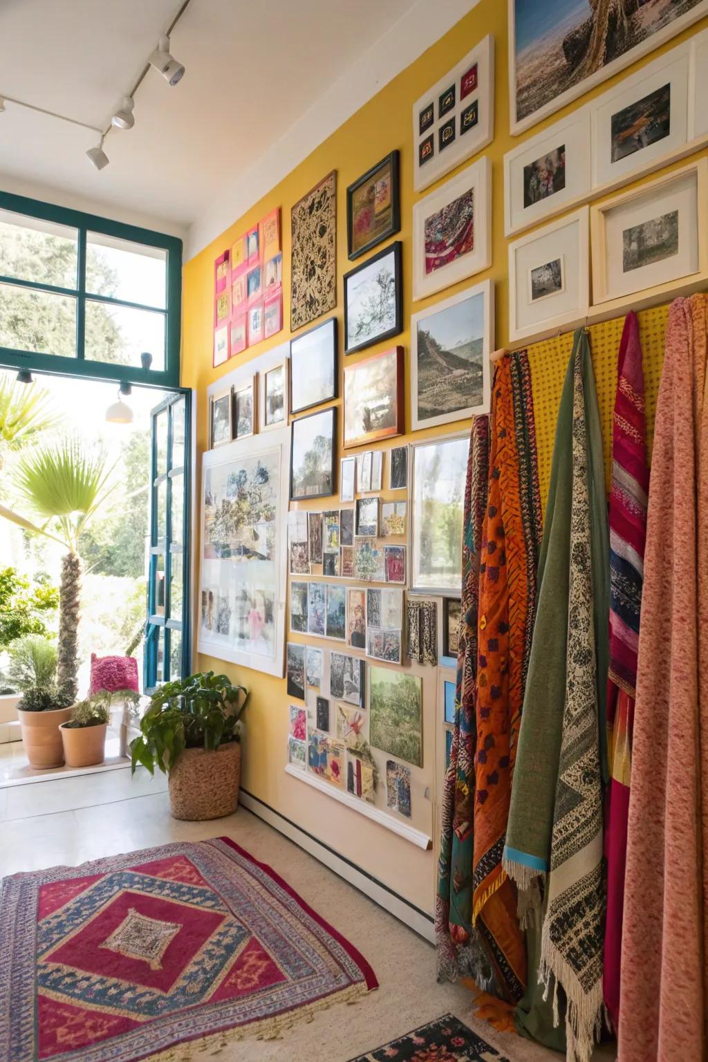 Blending media for an abundant visual journey.