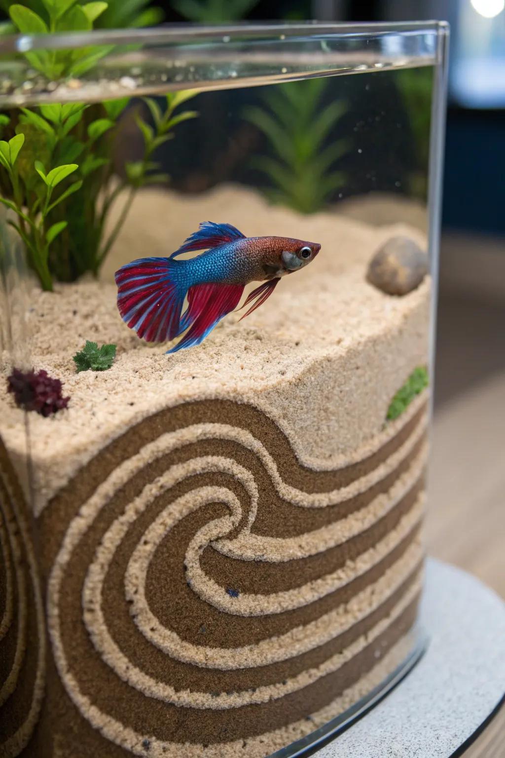 Craft artsy designs with creative bedding use.