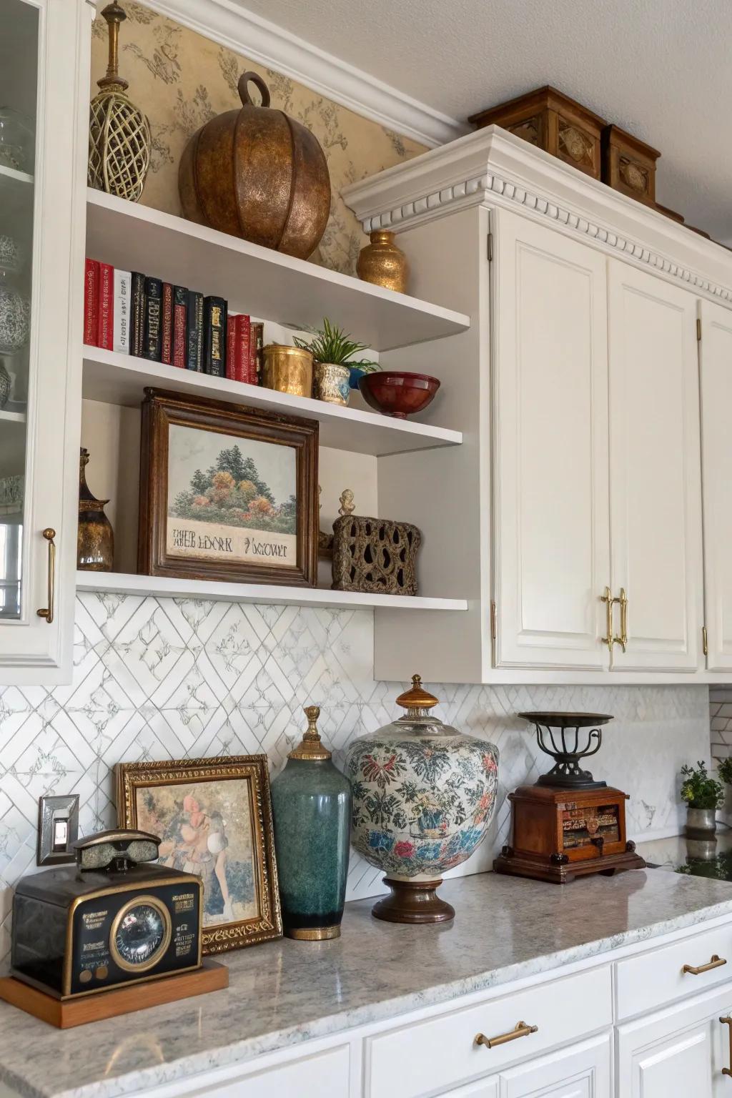 Allow your individuality to beam with an eclectic blend of décor.