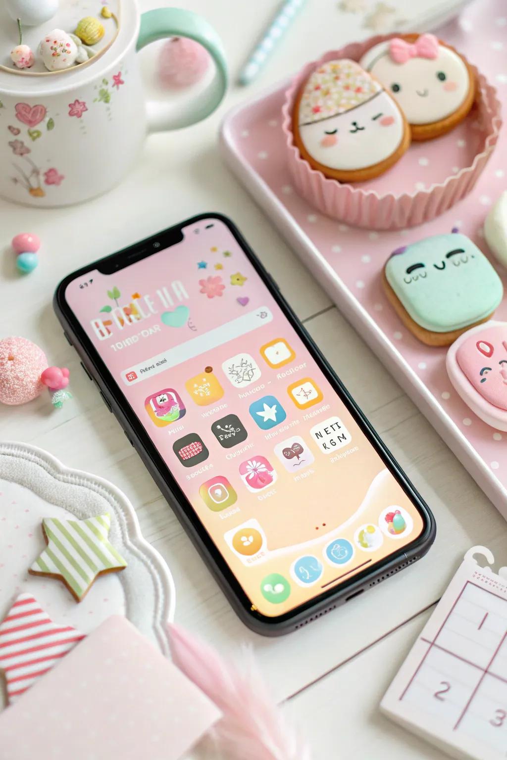 Charming themed icons introduce a touch of joy and playfulness.