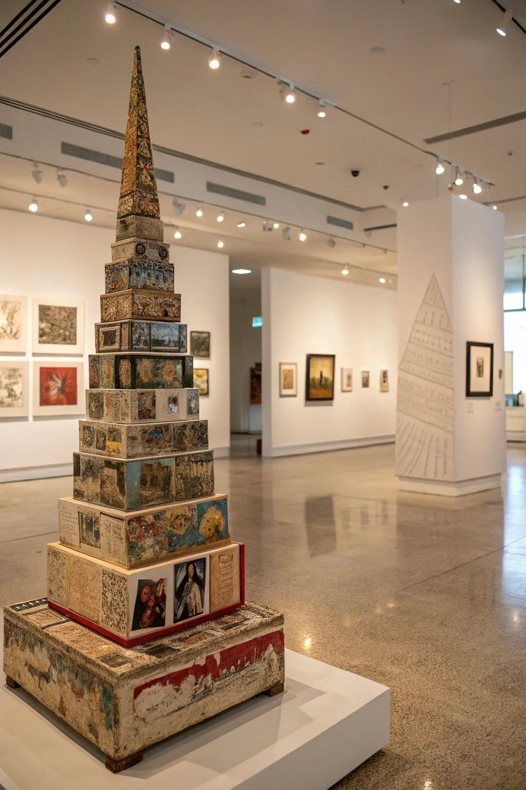 Levels of coverings introduce views along pieces.