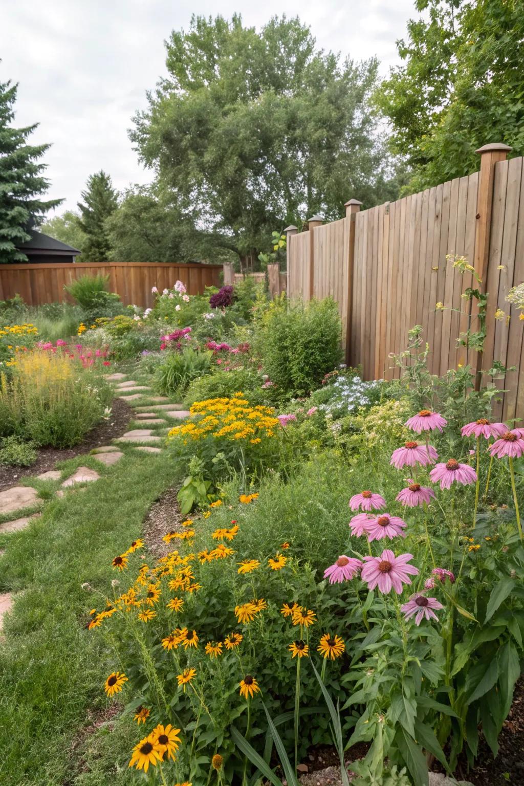 Local plants make a sustainable, low-maintenance garden.