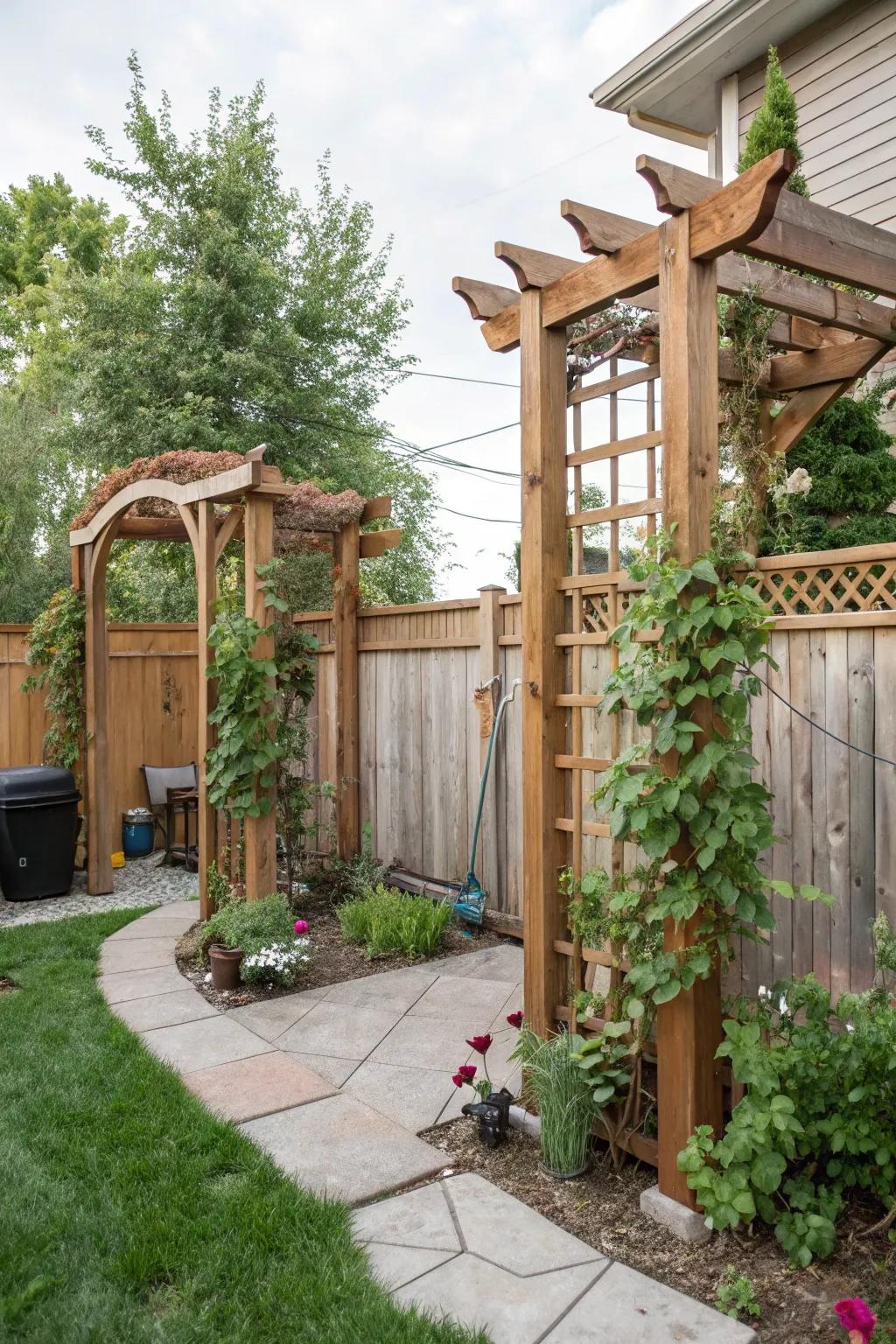 Earthy wood touches adding warmth and charm.