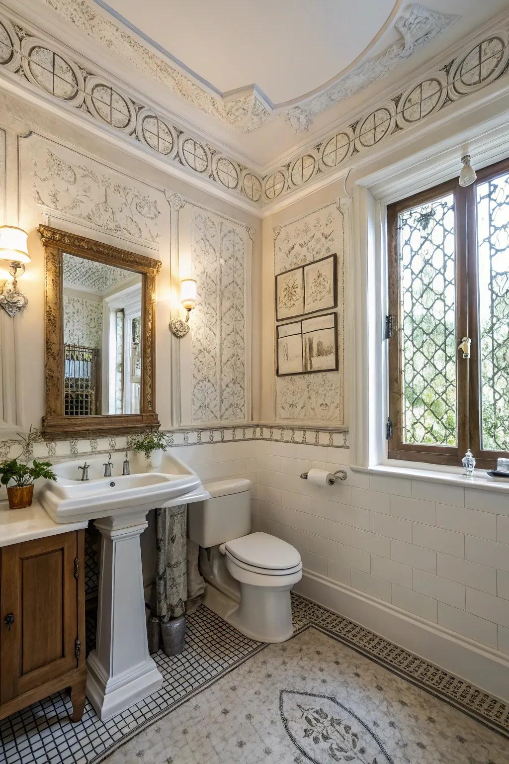 Vintage-inspired designs enhance classic charm.