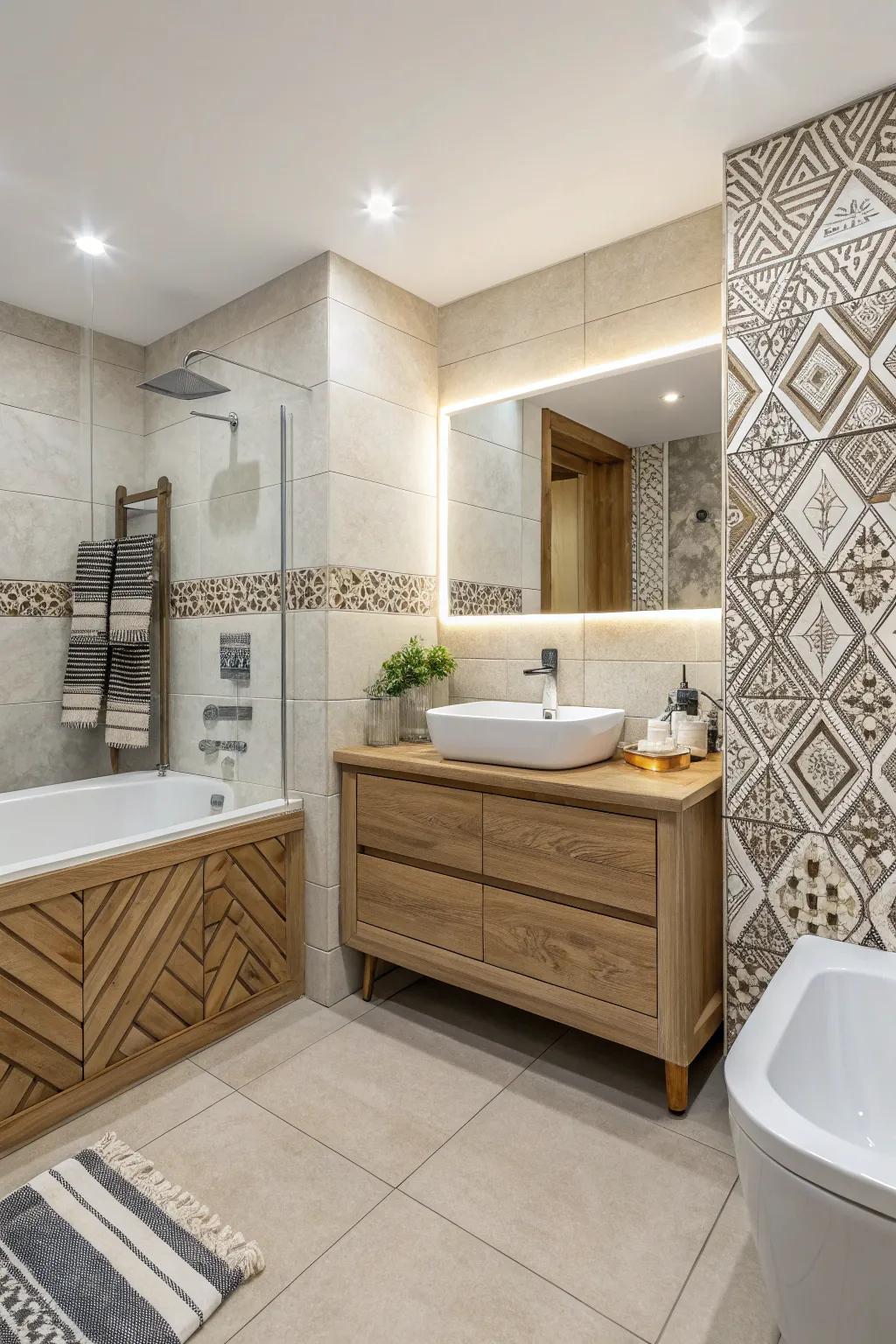 Green trims combine style with sustainability.