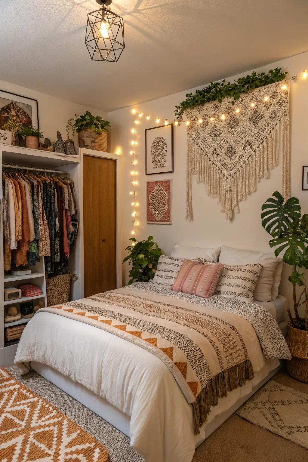 A themed closet bed adds a personal touch to your space.