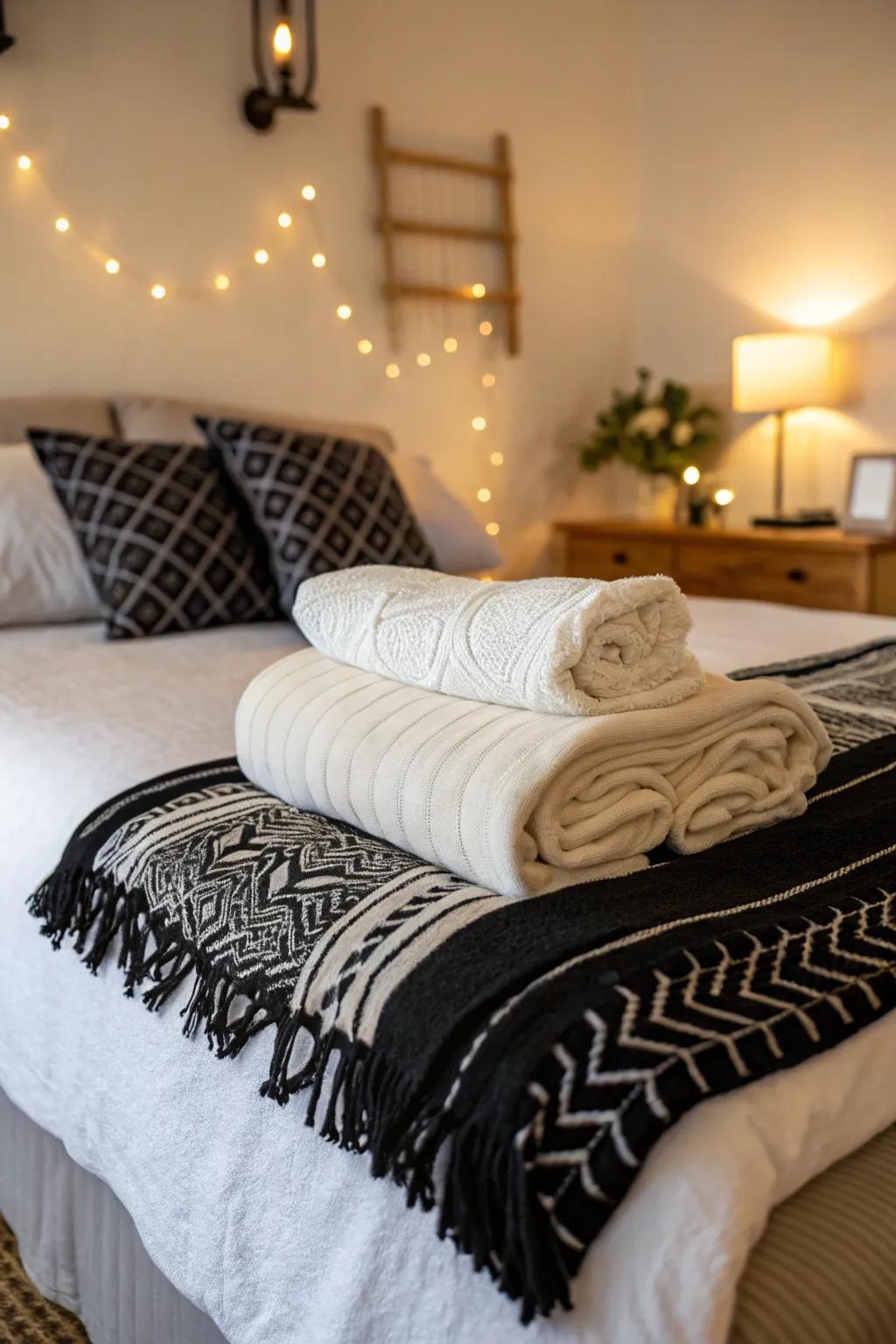 Snug overthrows enhance comfort and style.