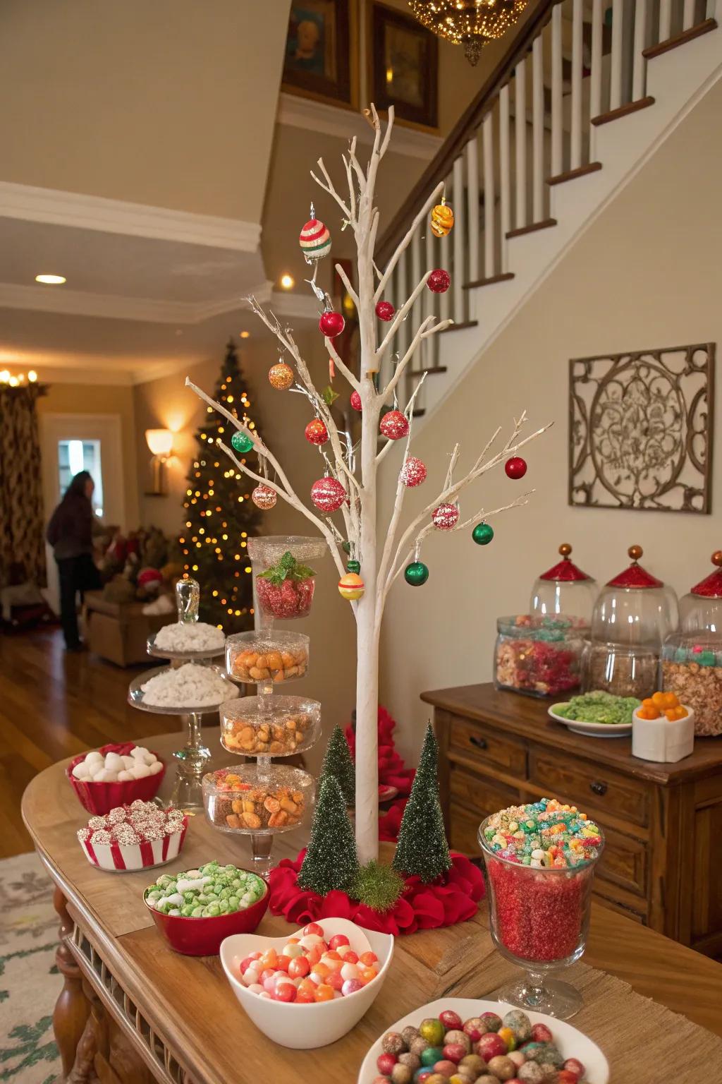 A sweet tree creation creating a stunning visual impact