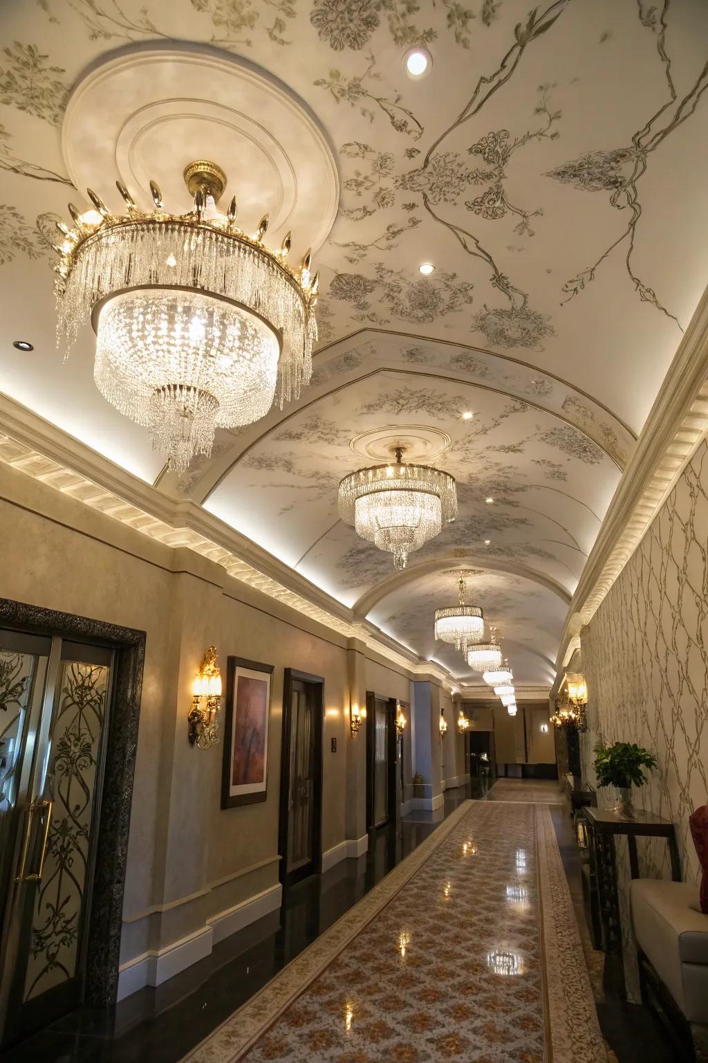 Faux finishes provide opulence without the exorbitant cost.