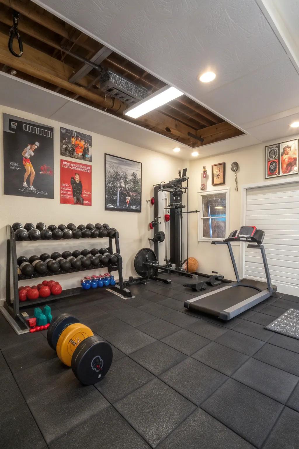 Rubber floor covering: toughness for active areas.