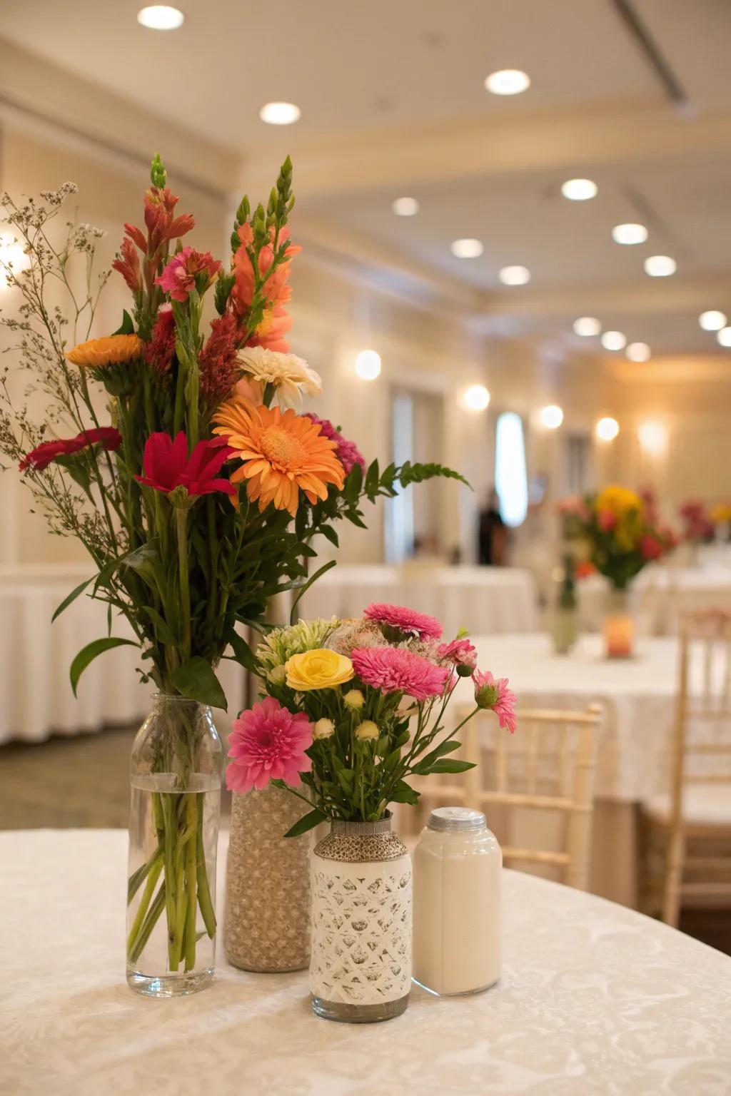 With DIY arrangements, create custom florals.