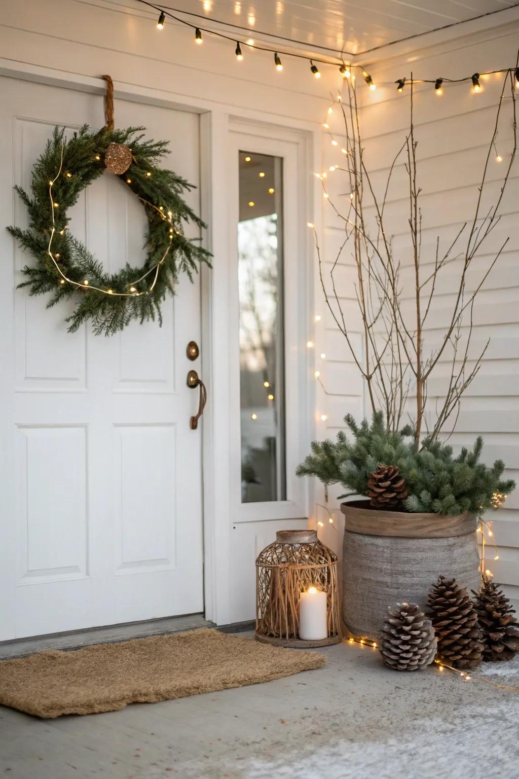 Minimalist refinement proffers a chic and sophisticated seasonal visage.