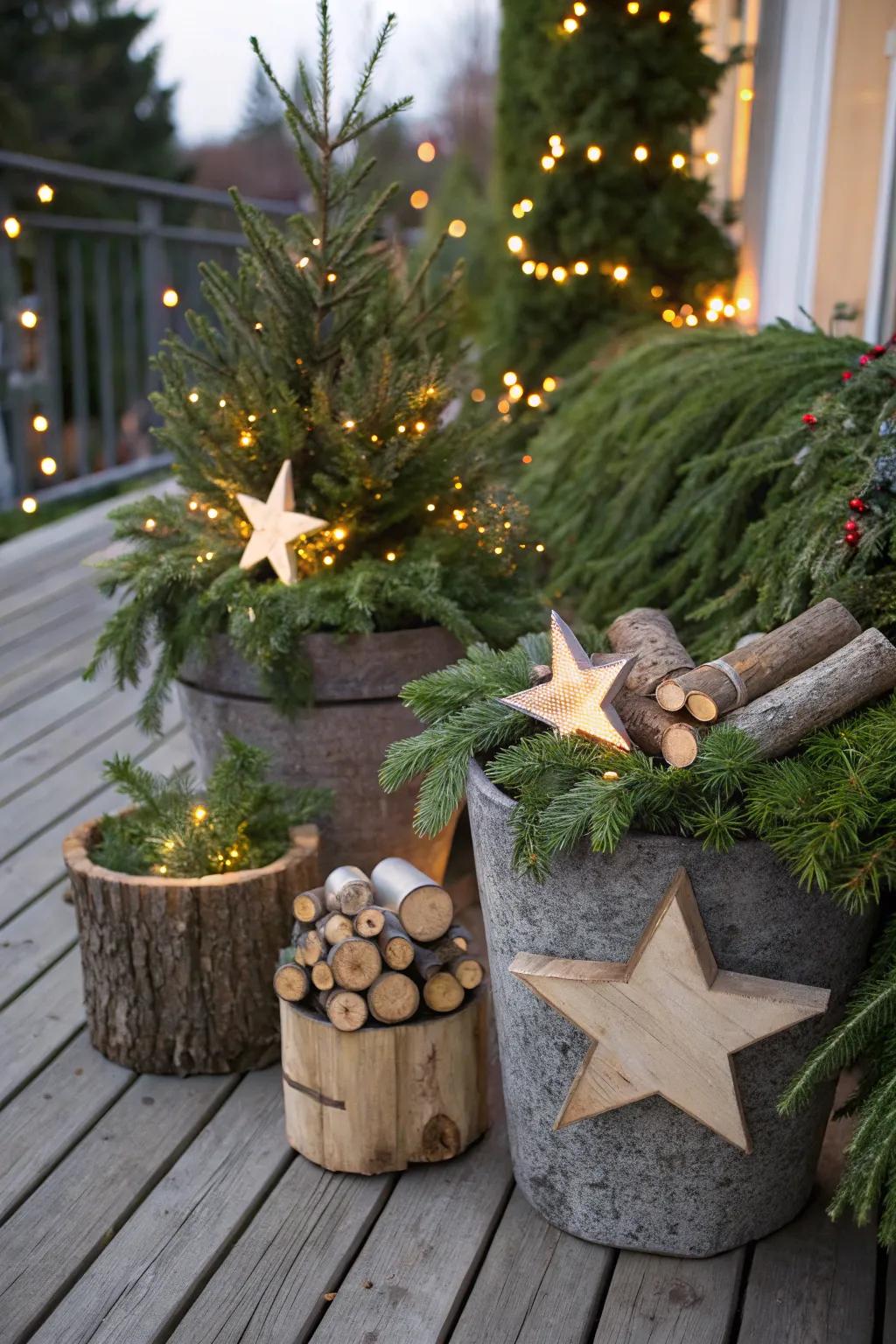Timber elements contribute an earthy, innate sensation to your ornamentation.