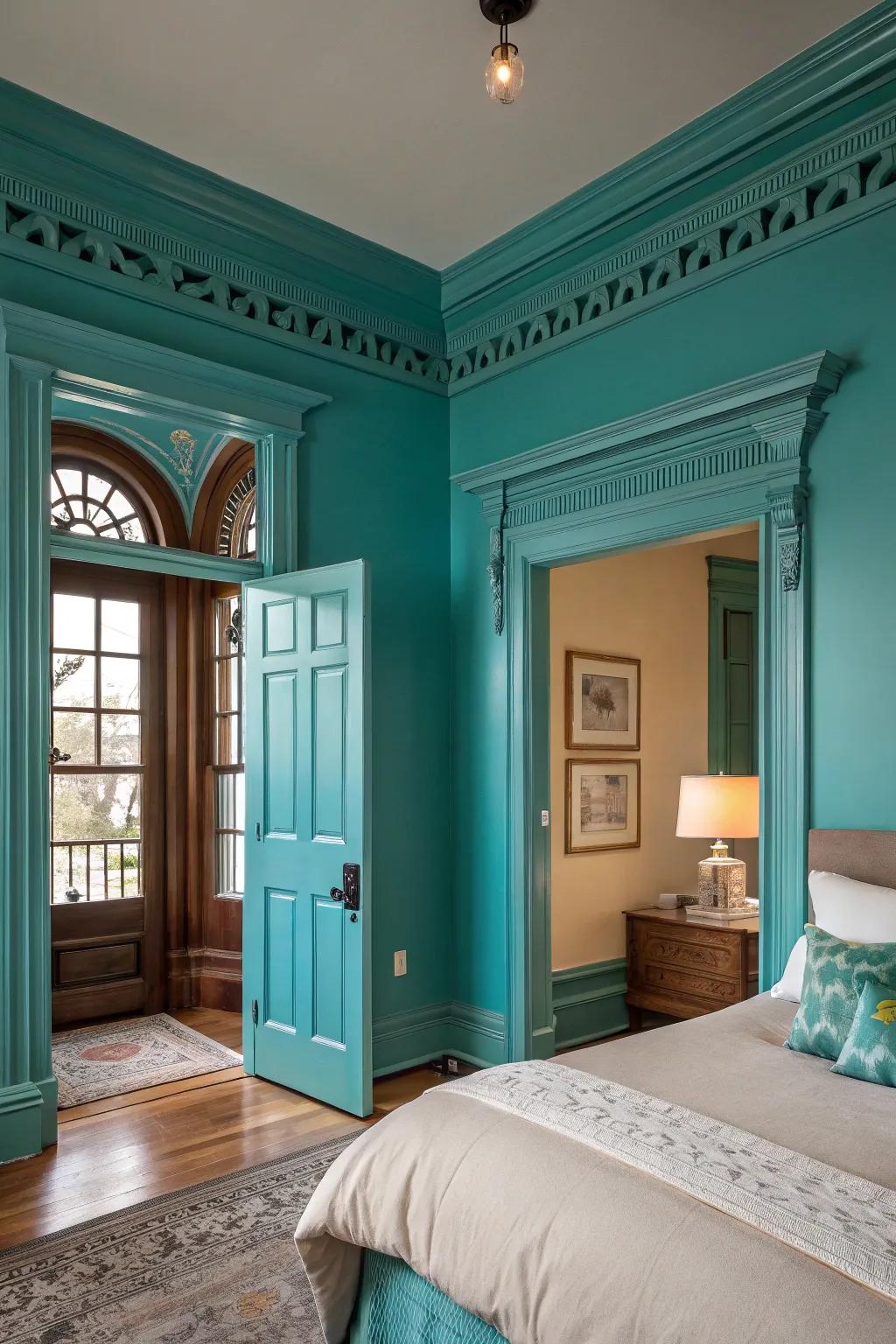 Highlighting architectural features adds focus and character.