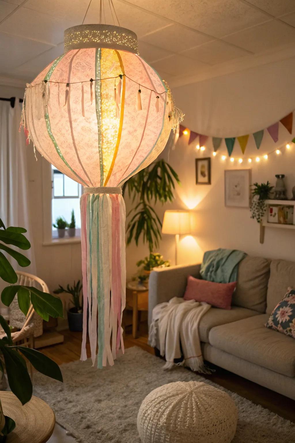 Contribute a cozy glow using a DIY shocking lantern.