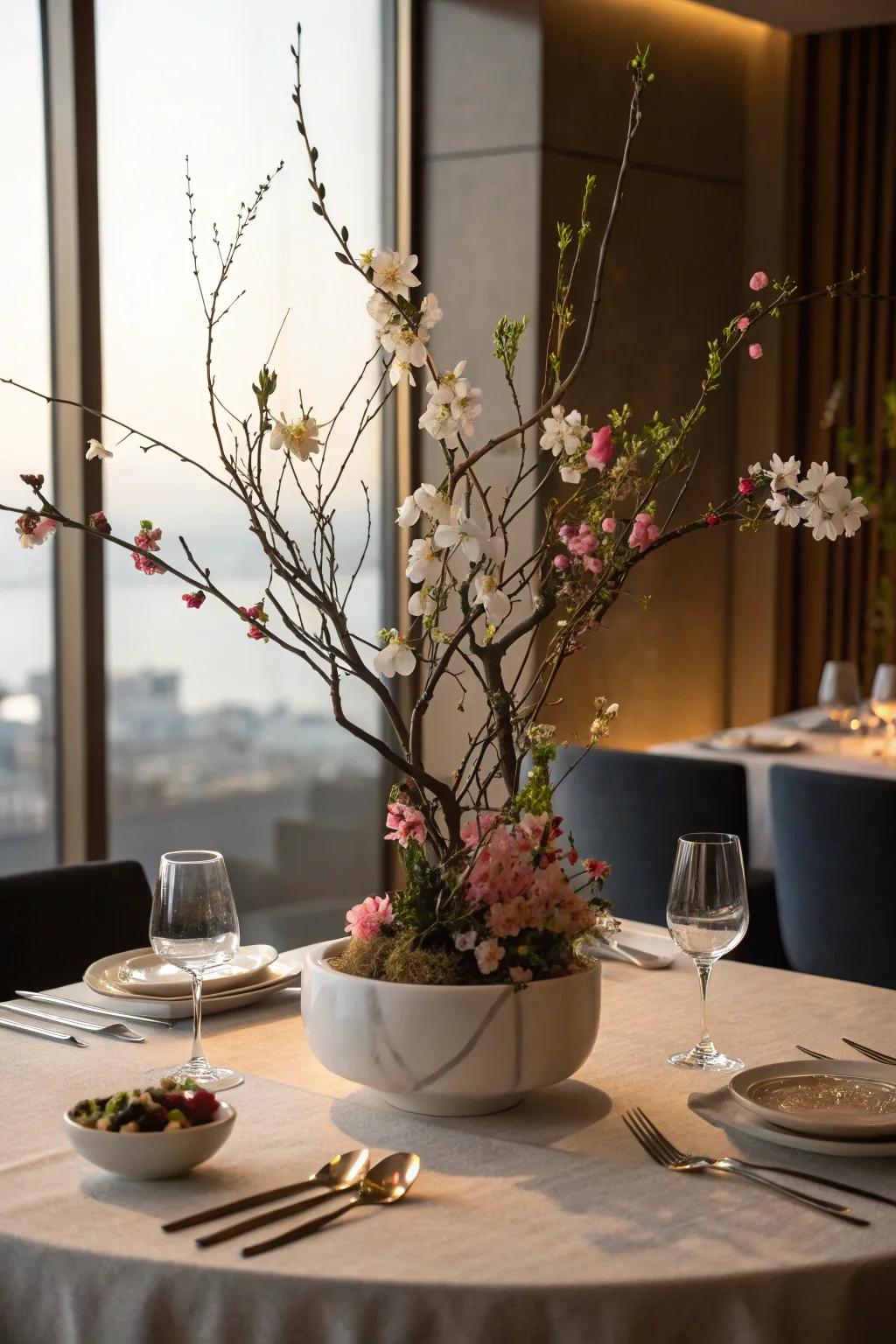 Simple Flora floral design, offering a tranquil and artistic touch.