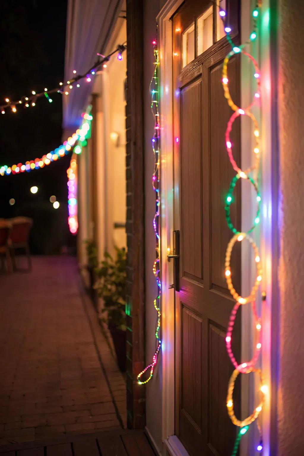 Brighten up your space with DIY glowing garlands.