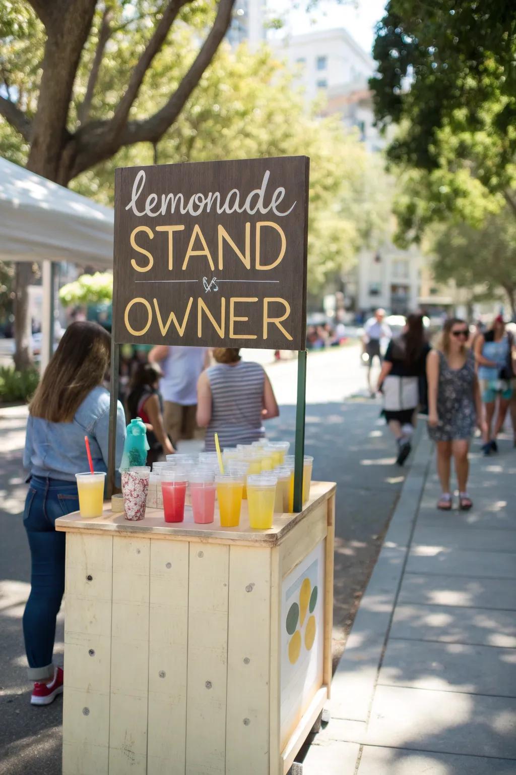 Custom displays make your stall uniquely yours.