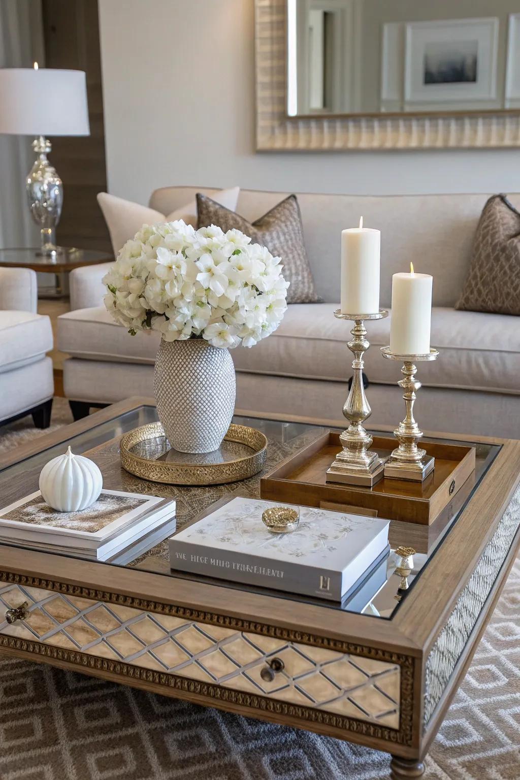 Symmetry brings a sense of balance and harmony.